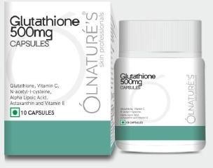 Olnature's Glutathione 500mg Capsules