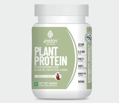 Plant Protein Powder, Packaging Size : 200gm