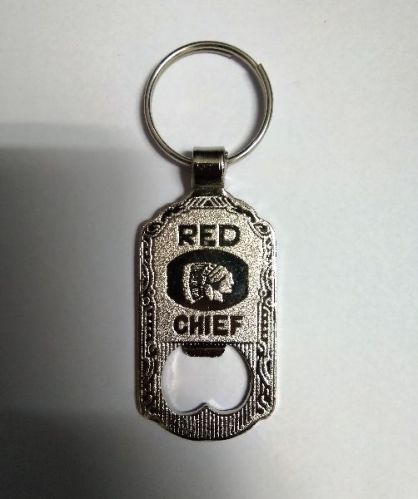 Silver Multishape Polished Promotional Metal Keychains