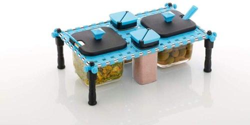 Polished Plastic Khatli Spice Rack, Feature : Durable, High Quality