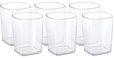 Prism Glass Set, For Home, Hotel, Restaurant, Color : Transparent