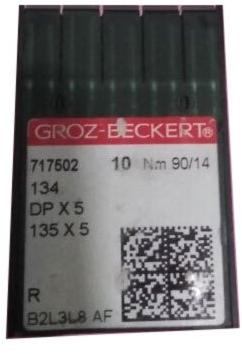 Groz Backert Stainless Steel Sewing Machine Needle, Size : 90/14'