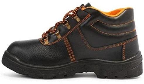 Leather Safety Shoes, For Constructional, Industrial Pupose, Size : Standard