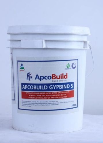 Apcobuild Gypbind S Gypsum Bonding Agent, For Waterproofing, Packaging Type : Bucket