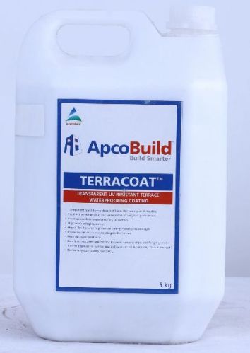 Apcobuild Terracoat, For Waterproofing Coating, Form : Liquid