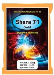 Shera 71 Gold Ammonium Salt Of Glyphosate 71% SG Herbicide