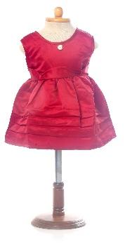 Plain 913 Satin Baby Frock, Occasion : Party Wear
