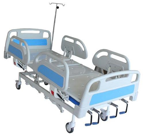 Rectangular Polished Stainless Steel ICU Bed, For Hospital, Feature : Durable, Easy To Place, High Strength