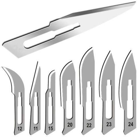 Stainless Steel Surgical Blades, Variety : Double Edge, Single Edge