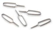 Coated Metal Surgical Vessel Clips, For Hospital, Feature : Fine Finished