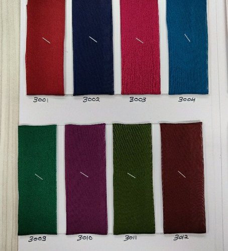 Plain Georgette Fabric, Brand Name : M.T., Width : 44-45' for Garments