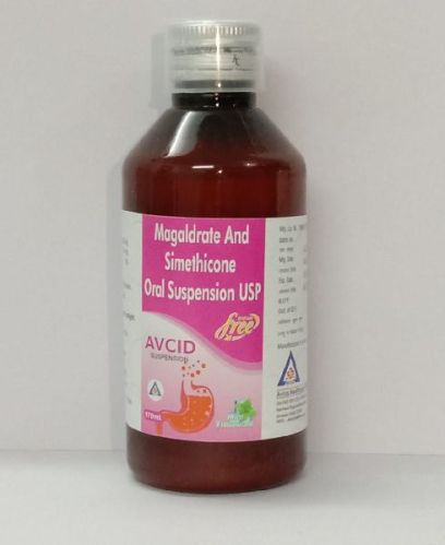 Avcid Mint Flavour Oral Suspension, Form : Liquid