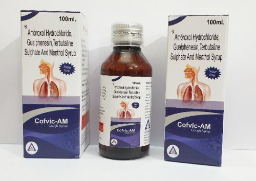 Covfic-AM Cough Syrup, Plastic Type : Plastic Bottles