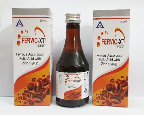 Fervic-XT Syrup, Form : Liquid