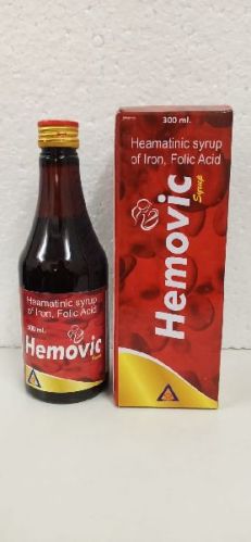 Hemovic Syrup, Form : Liquid