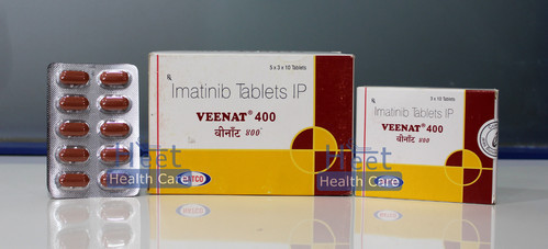 Veenat Imatinib Tablets, Packaging Type : Strip