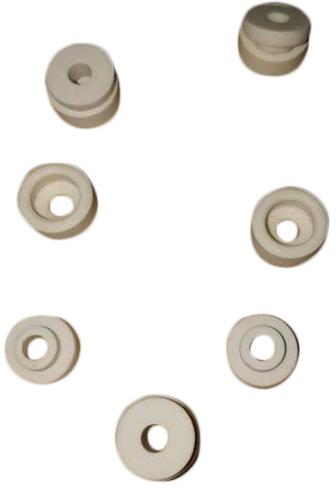 Male Female Ceramic Connector, Color : White