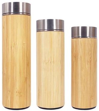 Amwoodo Bamboo Water Bottle