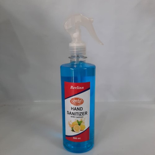 Berlin (Khadi) Alcohol Based Hand Sanitizer, Packaging Size : 500 ML