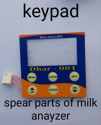 Automatic MILK ANALYZER KEYPAD, Color : ORANGE