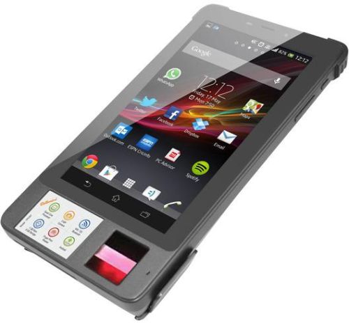 Datamini Tablet With Fingerprint Scanner, Installation Type : Hand Held