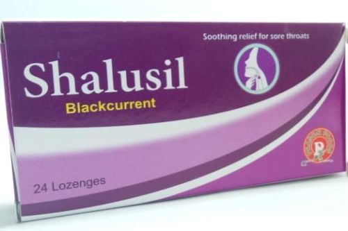 Black Currant Shalusil Lozenges