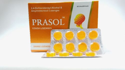 Orange Prasol Lozenges, Color : Yellow