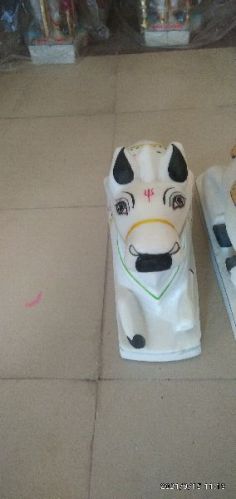 Polished Marble Nandi Statue, For Garden, Home, Office, Shop, Size : Multisizes