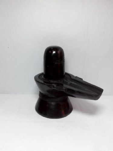 Polished Plain Marble Shivling Statue, Packaging Type : Carton Box