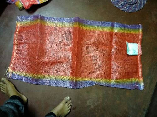 Polypropylene Leno Bags, For Fruit Market, Vegetable Market, Pattern : Plain