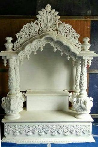 Polished Marble Home Temple, For Office, Size : Multisize