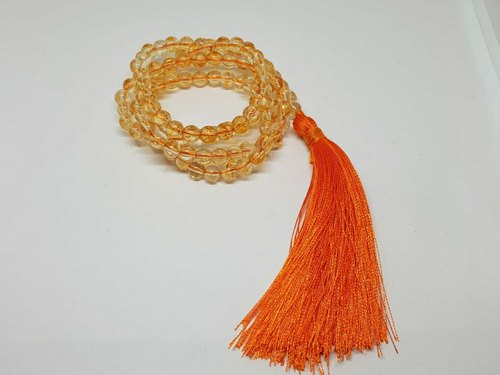 Citrine Stone Beads, Color : Orange