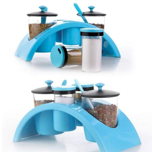 Round Plastic Container, Color : Blue, Yellow, Green