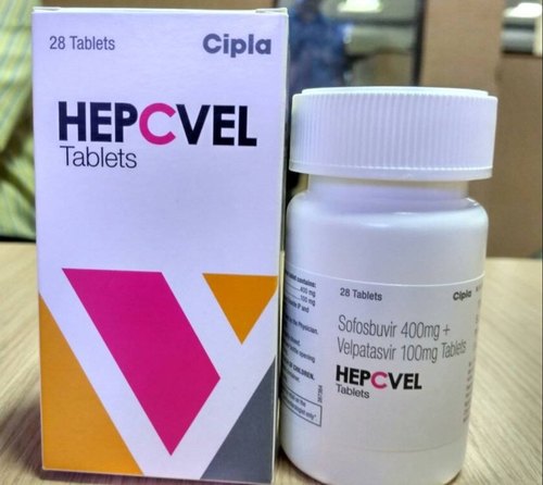 Cipla Ltd Hepcvel Tablet, Packaging Type : Bottle