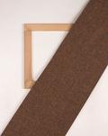 Brown Woolen Tweed Fabric