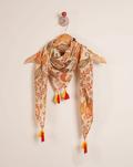 Paisley Digital Print Georgette Scarf