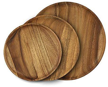 Polished Plain Wooden Serving Plate, Feature : Eco Friendly, Fine Finish