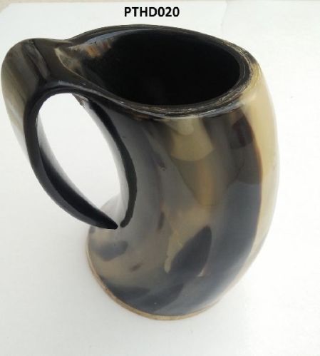 Polished Horn Mug, For Drinkware, Feature : Durable, Shiny Look