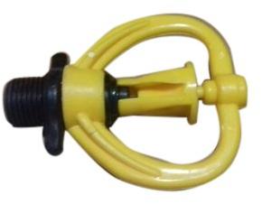 PVC Water Butterfly Sprinkler, Color : Yellow