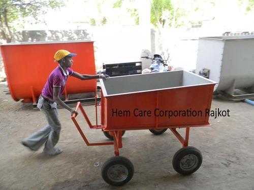 Mild Steel MS Material Handling Trolley