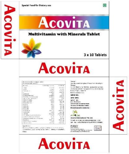 Acovita Tablets, Gender : Women, Men