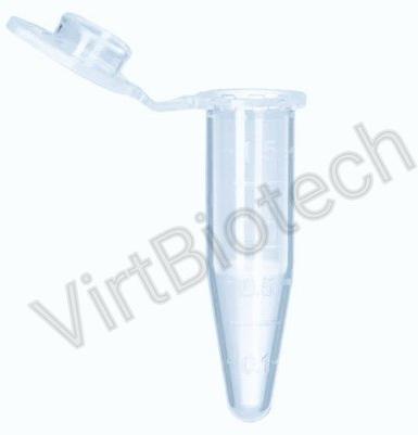 Polypropylene Microcentrifuge Tube, Capacity : 0.6ml, 0.75ml, 2ml, 5ml