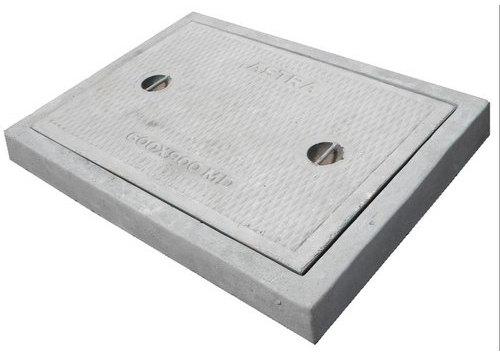 RCC Rectangular Manhole Cover, For Construction, Size : Standard