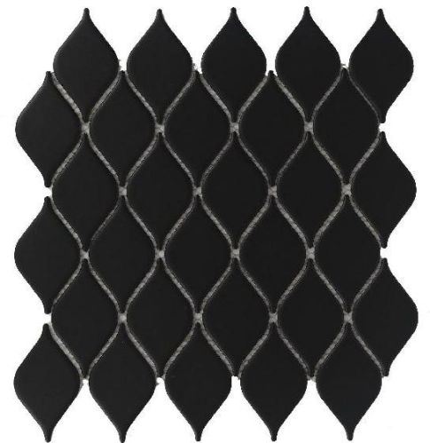 Eye Matt Black Mosaic Tiles, Packaging Type : Carton Box