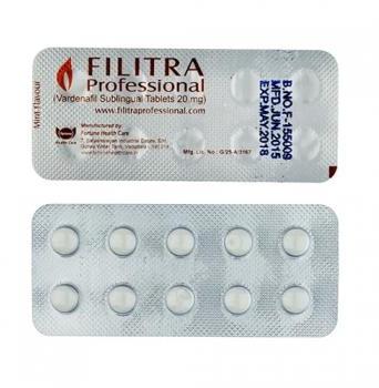 Filitra Professional Tablets, Packaging Size : 10*10 Per Box