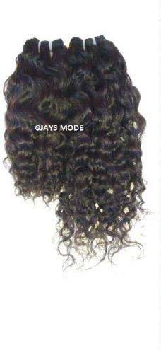 REMY VIRGIN CURLY HUMAN HAIR, For Parlour, Gender : Female