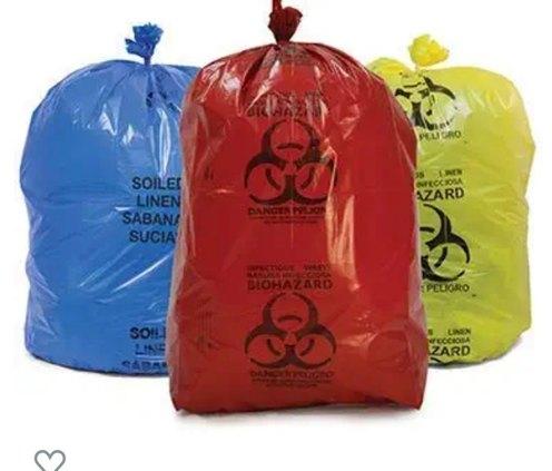 HDPE Biohazard Garbage Bag, Technics : Machine Made