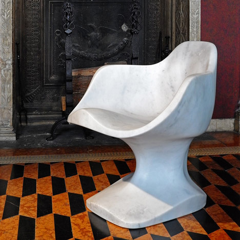 Polished Marble Chair, For Garden, Feature : Attractive Designs, Fine Finishing