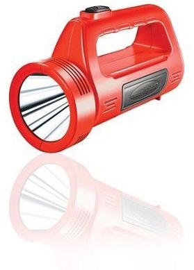 Eveready LED Torch, Color : Red Black