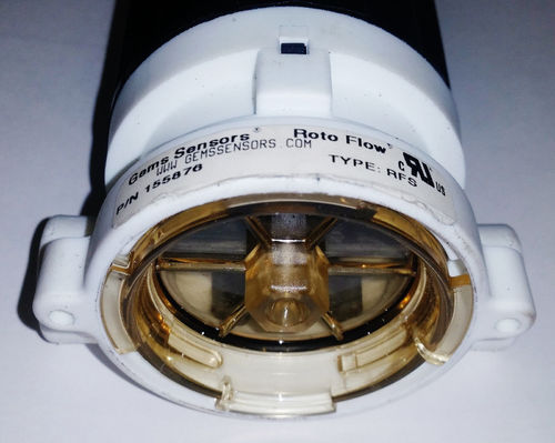 Gems Plastic Rotor Flow Sensor